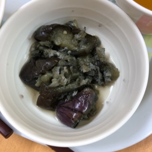 味がしっかりしみこんだ茄子煮☆